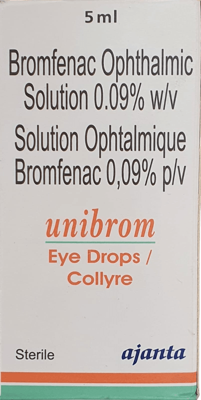 UNIBROM EYE DRPS 5ML