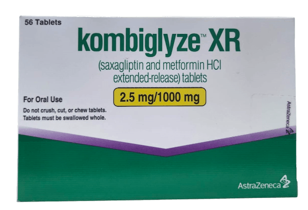 KOMBIGLYZE 2.5MG/1000