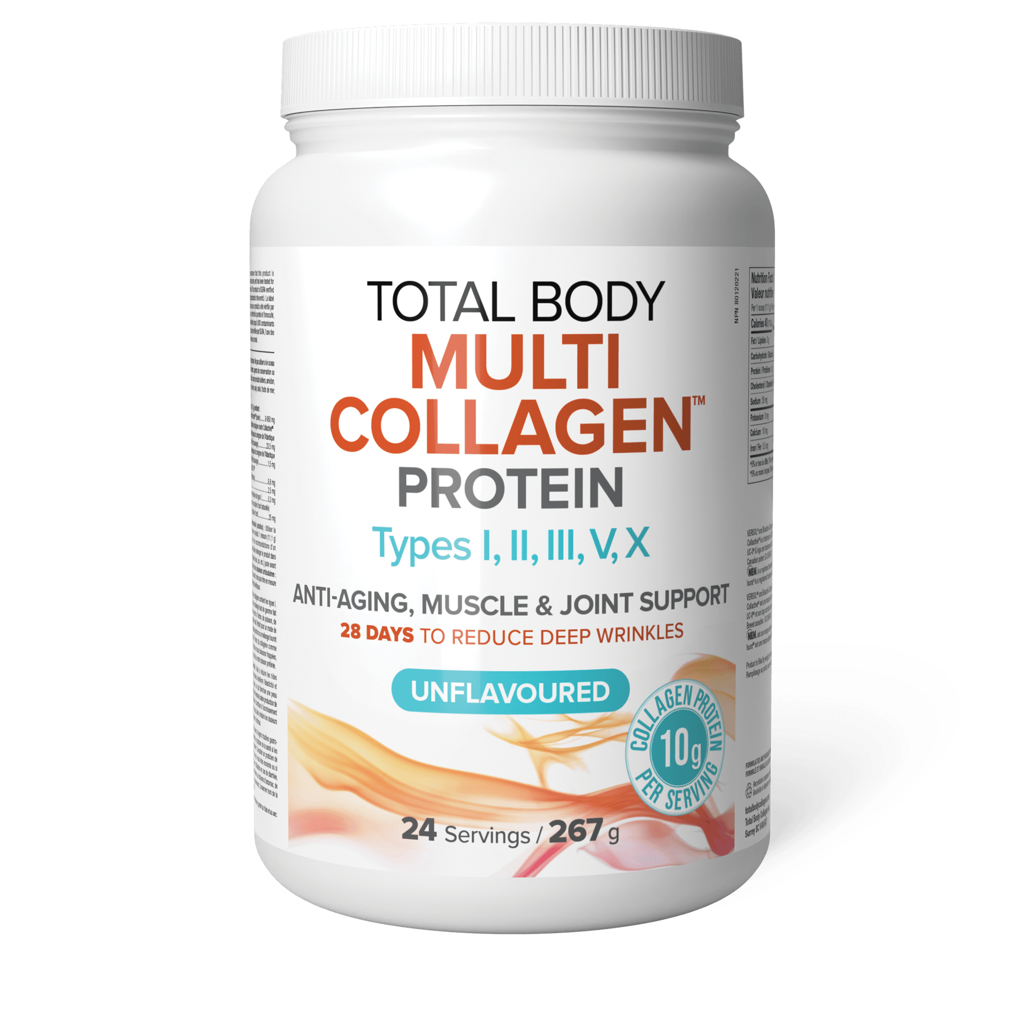 TOTAL BODY MULTI COLLAGEN PROTEIN 267GMS 24 SERVINGS