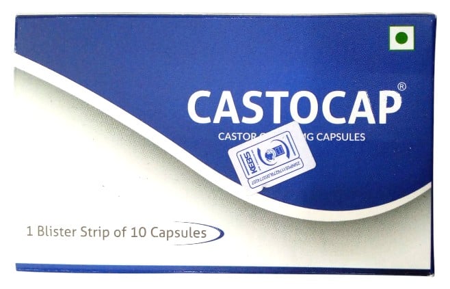 CASTOCAP CAPSULES 10'S