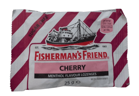 FISHERMAN FRIEND CHERRY PASTILLES 25GMS