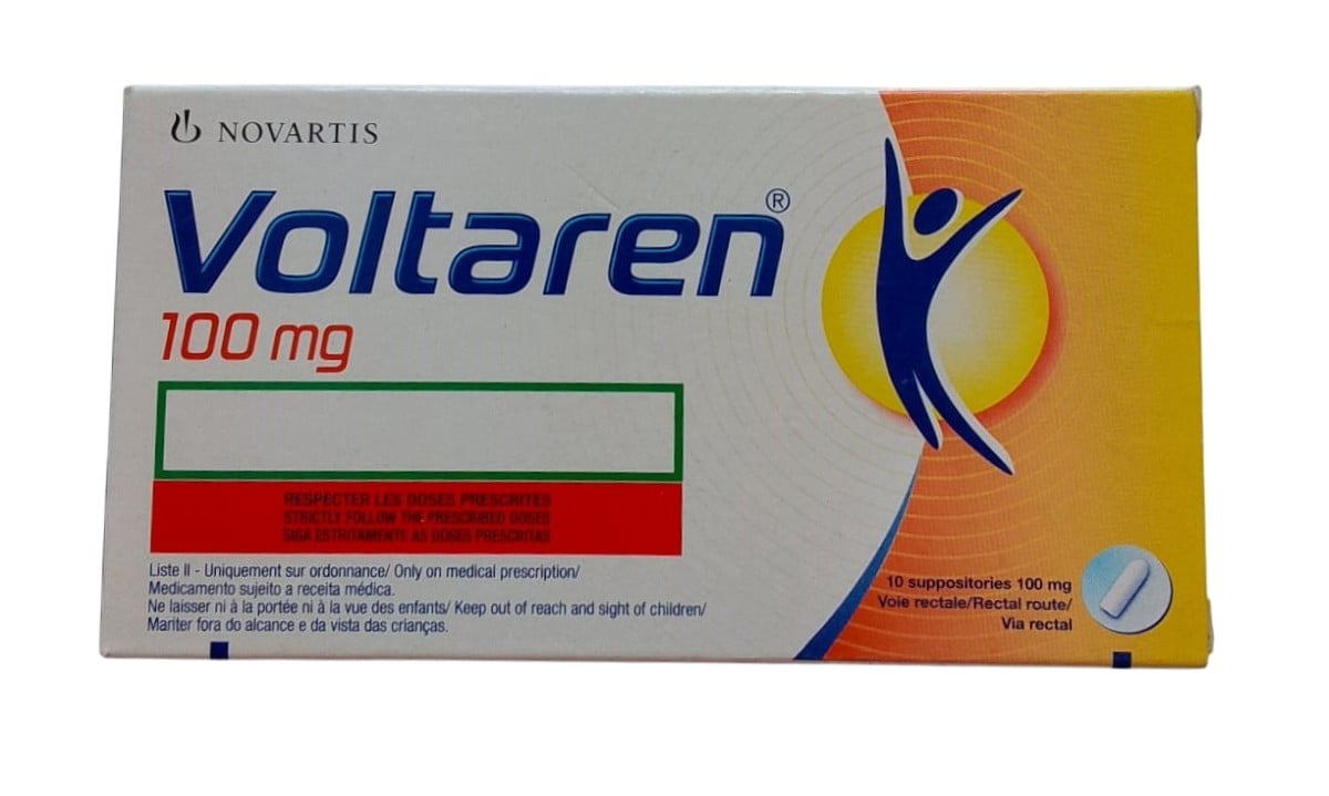 VOLTAREN SUPPOSITORIES100MG (O)