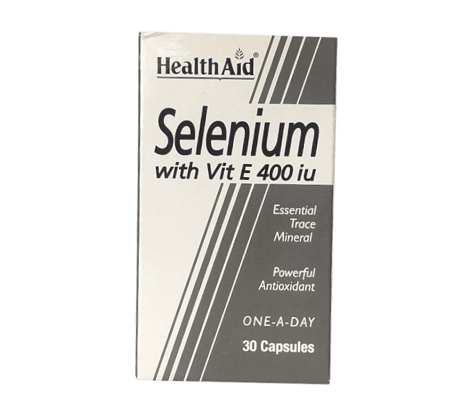 HEALTHAID SELENIUM with VIT E 400IU 30s