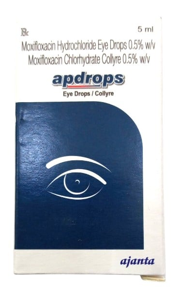 APDROPS (MOXIFLOXACIN) EYE DROPS 5ML