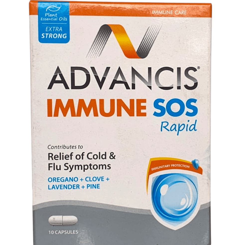 ADVANCIS IMMUNE SOS RAPID CAPSULES 10's