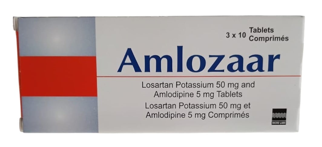AMLOZAAR TABLETS 30'S