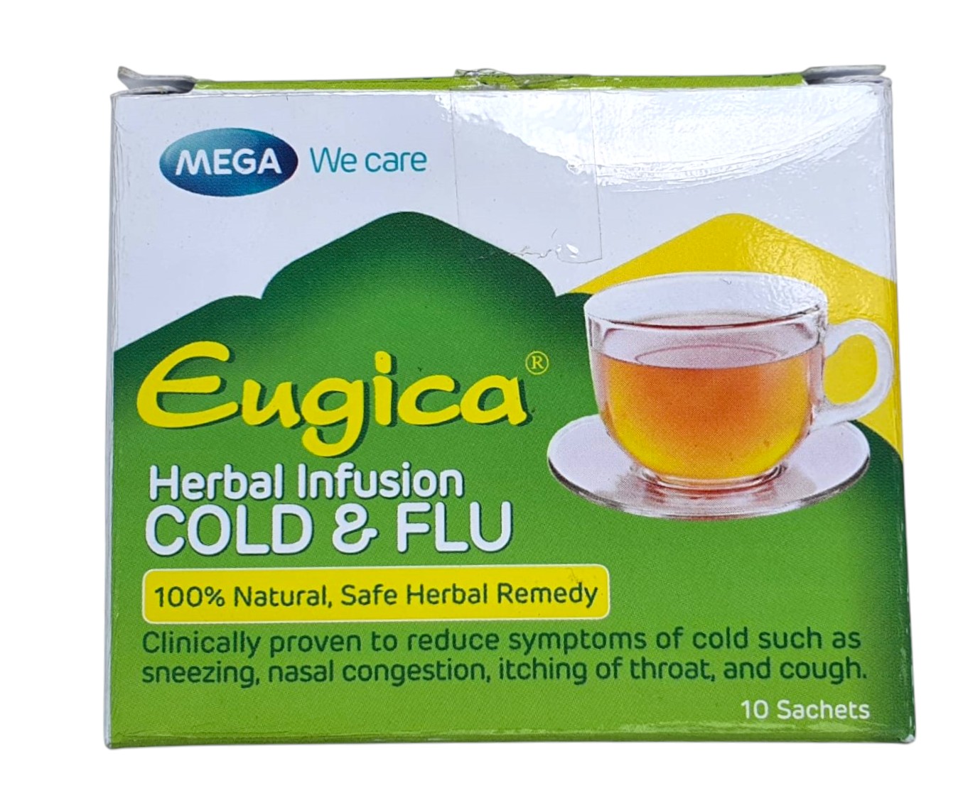 EUGICA COLD & FLU HERBAL INFUSION SATCHETS 10'S