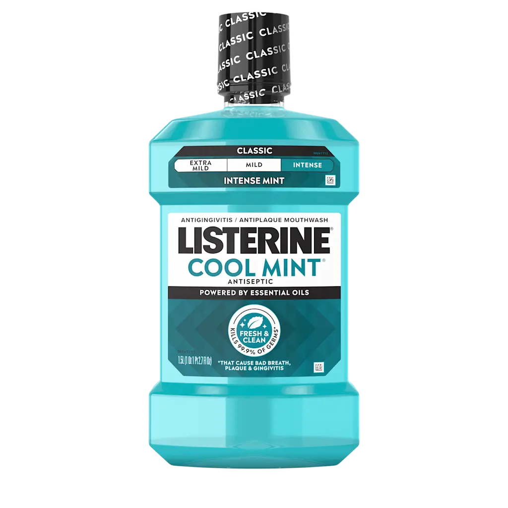 LISTERINE CLASSIC INTENSE COOL MINT ANTISEPTIC 250ML