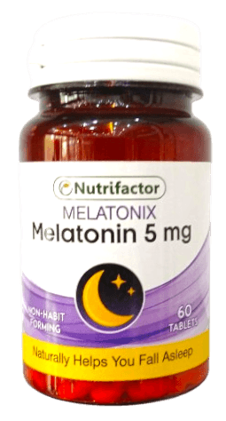 NUTRIFACTOR MELATONIN 5MG 60S