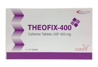 THEOFIX 400MG 10S CEFIXIME