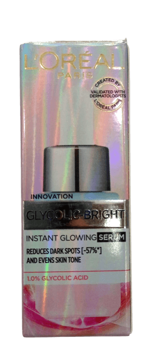 LOREAL GLYCOLIC BRIGHT ANTI DARK SPOT FLUID SPF 50+