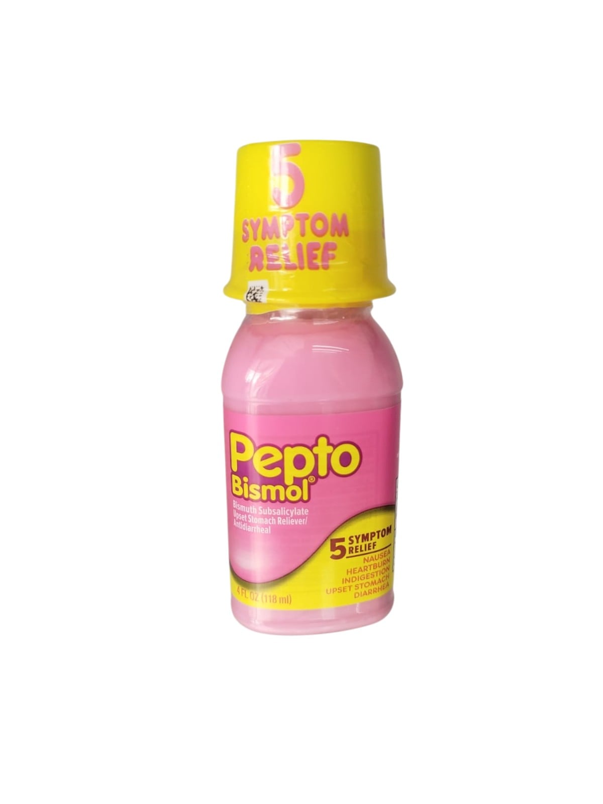 PEPTO BISMOL 5 SYMPTOM RELIEF BISMUTH SUBSALICYLATE 118ML