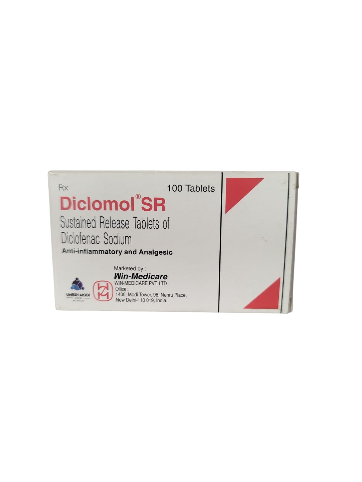 DICLOMOL SR SUSTAINED RELEASE TABS 100'S