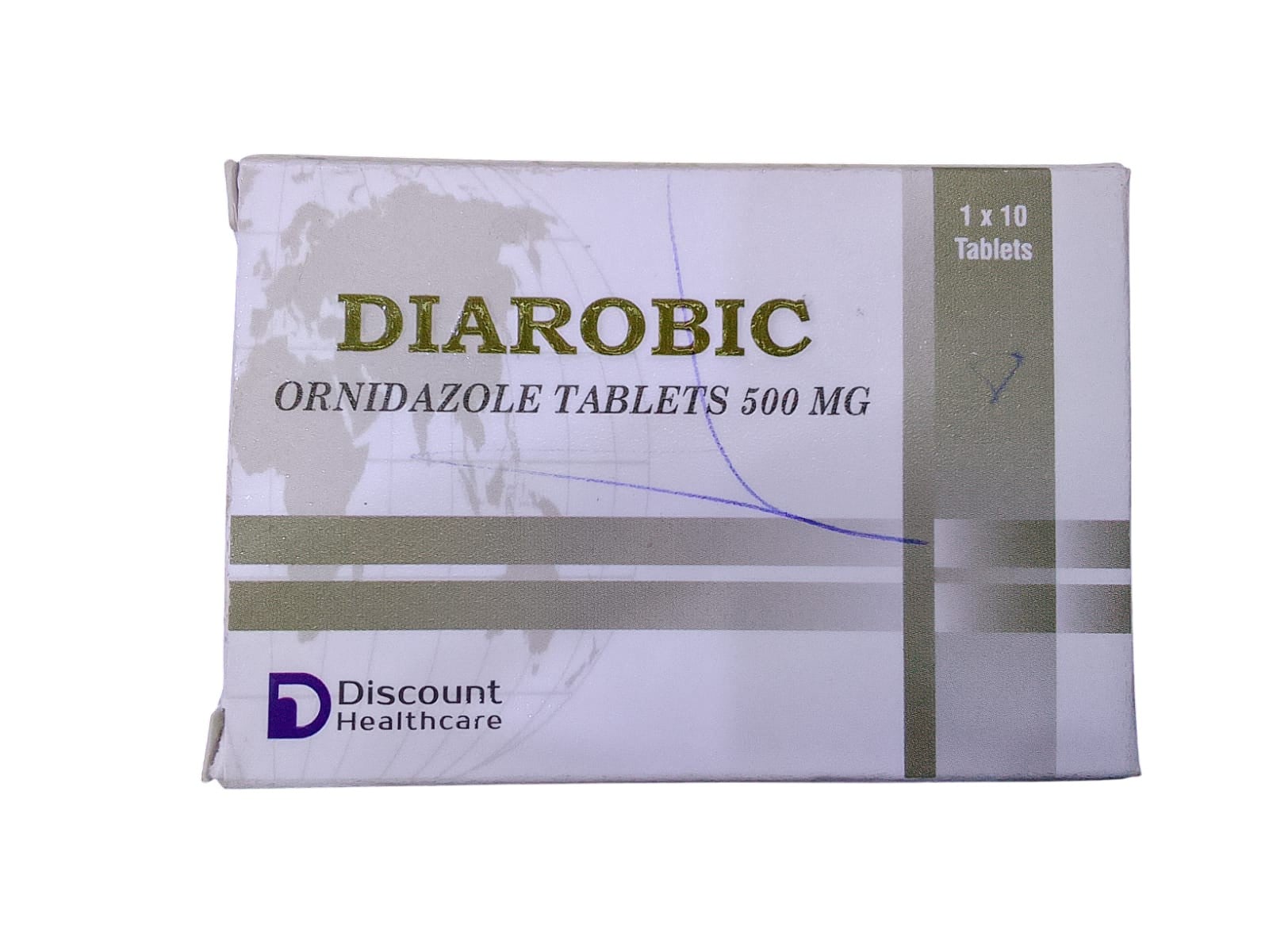 DIAROBIC 500MG TABS 10'S (ORNIDAZOLE)