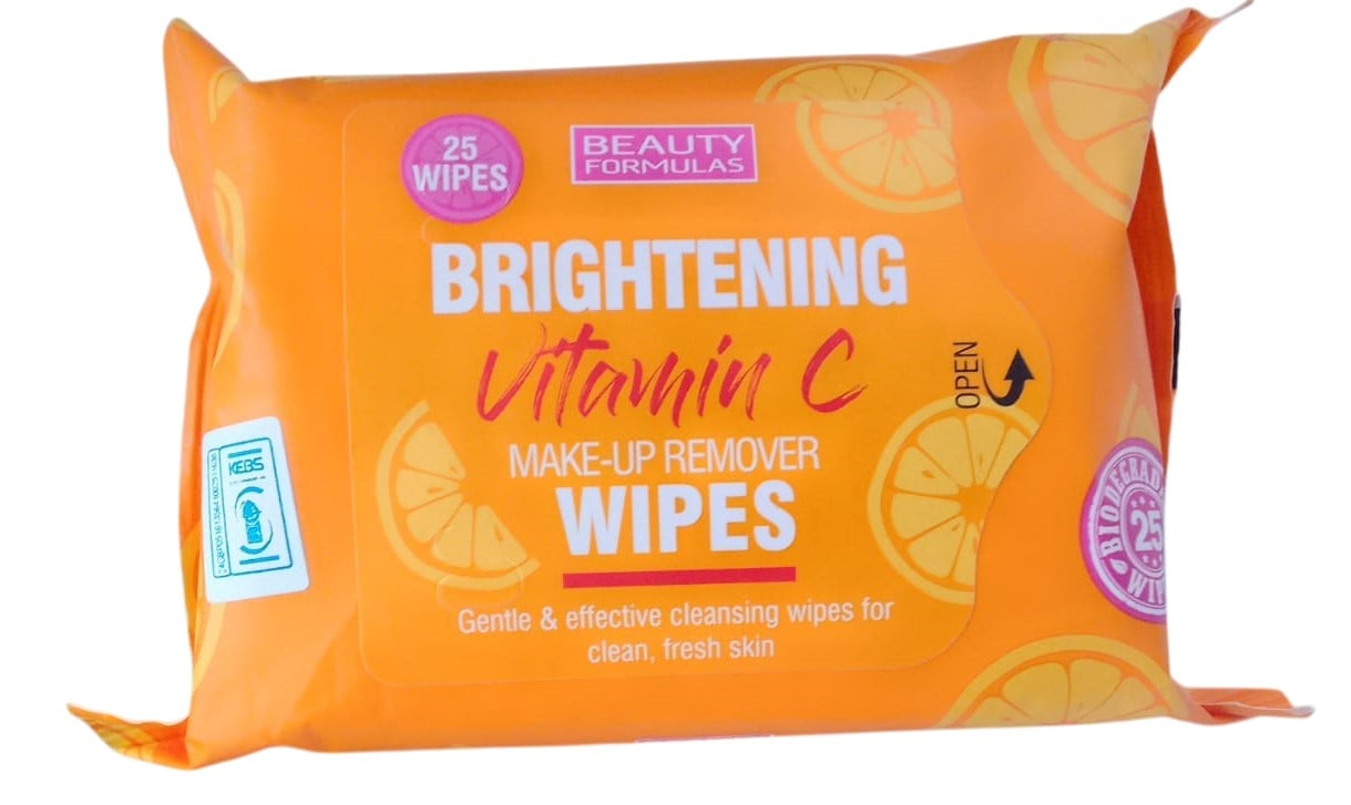 BEAUTY FORMULAS BRIGHTENING WIPES