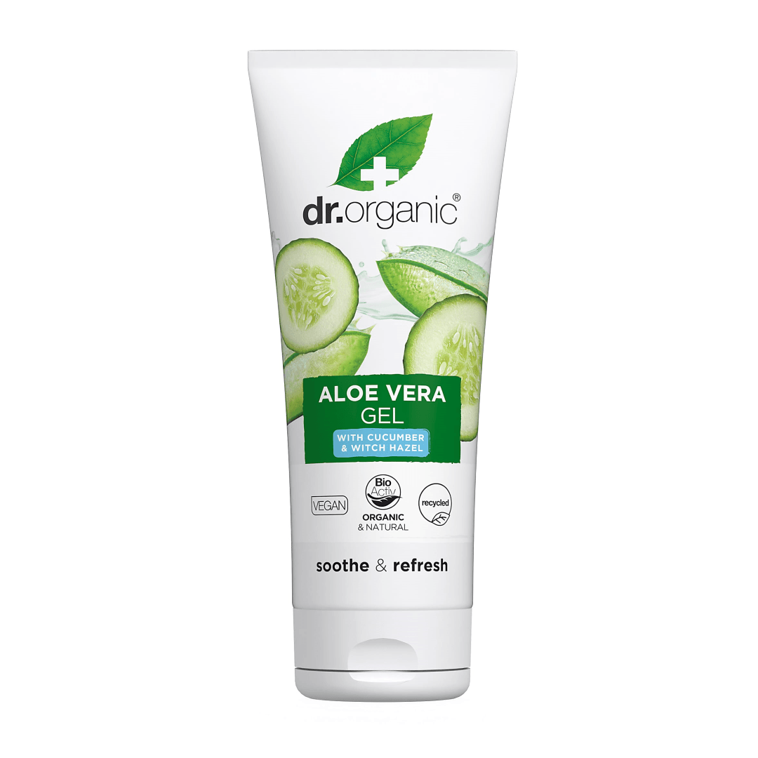 DR ORGANIC ALOE VERA GEL WITH CUCUMBER & WITCH HAZEL 200ML