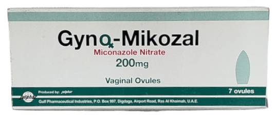 GYNO- MIKAZOL 200MG (MICONAZOLE) PESS 7S