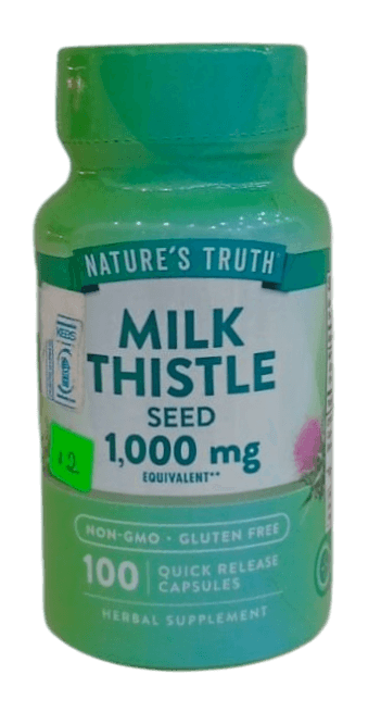 NATURES TRUTH MILK THISTLE 1000MG CAPS 100S