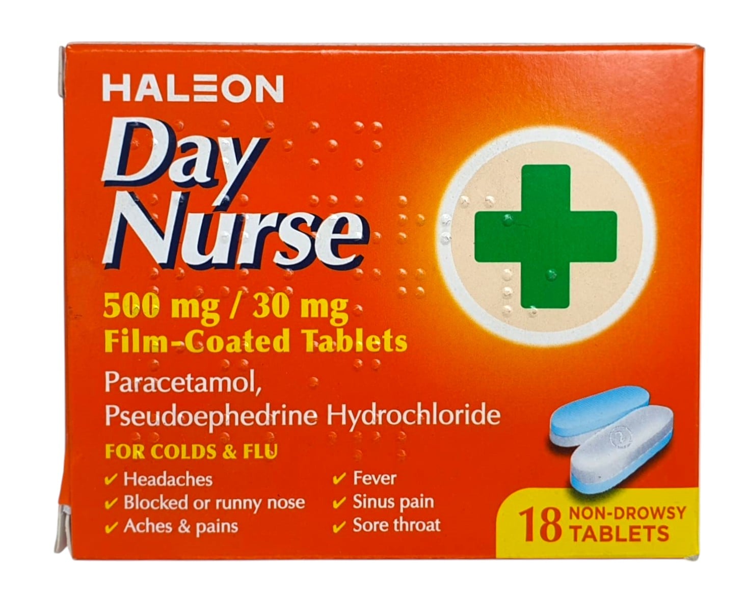 DAY NURSE TABLETS 18'S