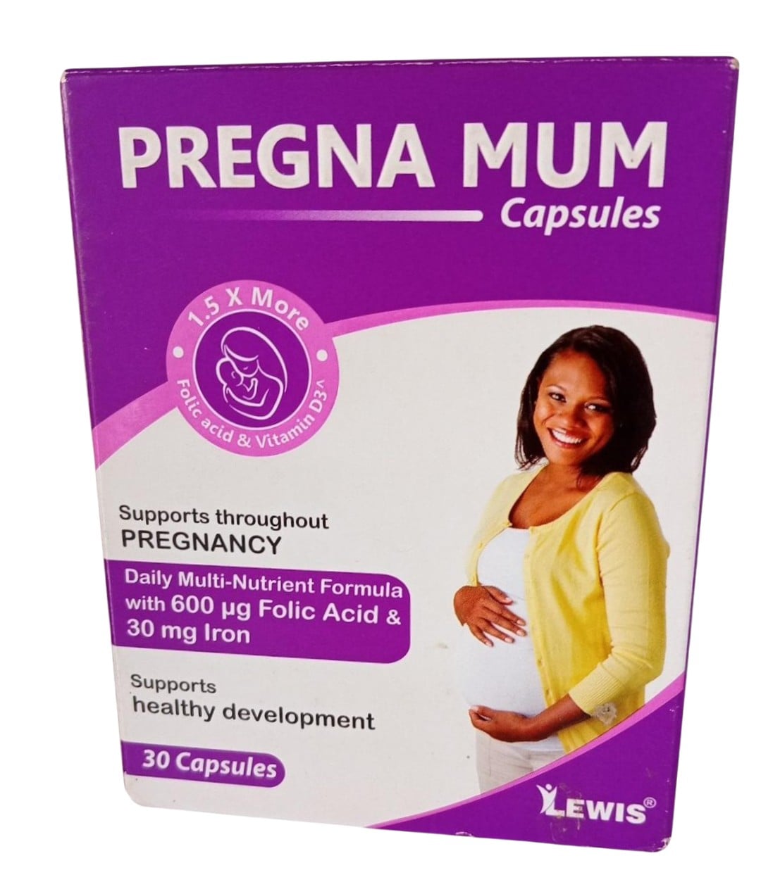 PREGNA MUM CAPSULES 30'S