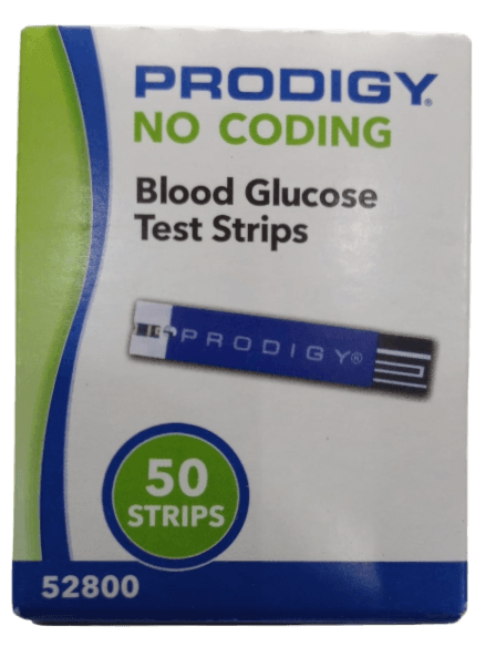 PRODIGY GLUCOSE STRIPS 50'S