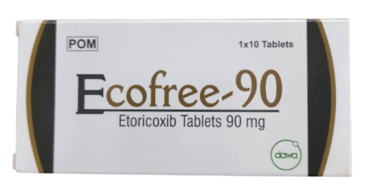 ECOFREE 90MG (ETORICOXIB) 10'S