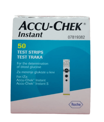 ACCUCHEK INSTANT STRIPS 50'S