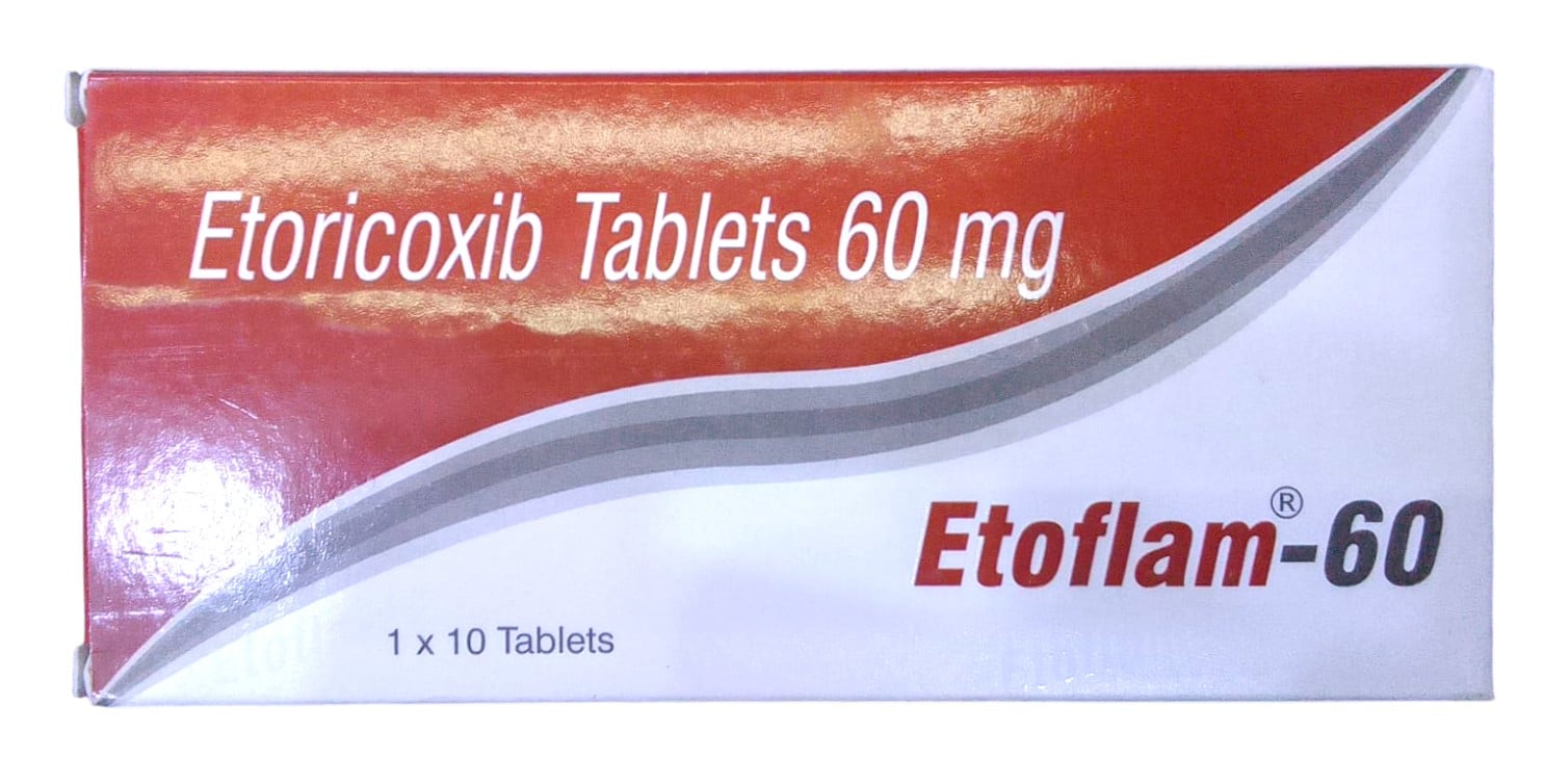 ETOFLAM 60MG 10'S