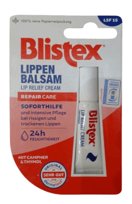 BLISTEX LIP RELIEF CREAM SPF15 6ML