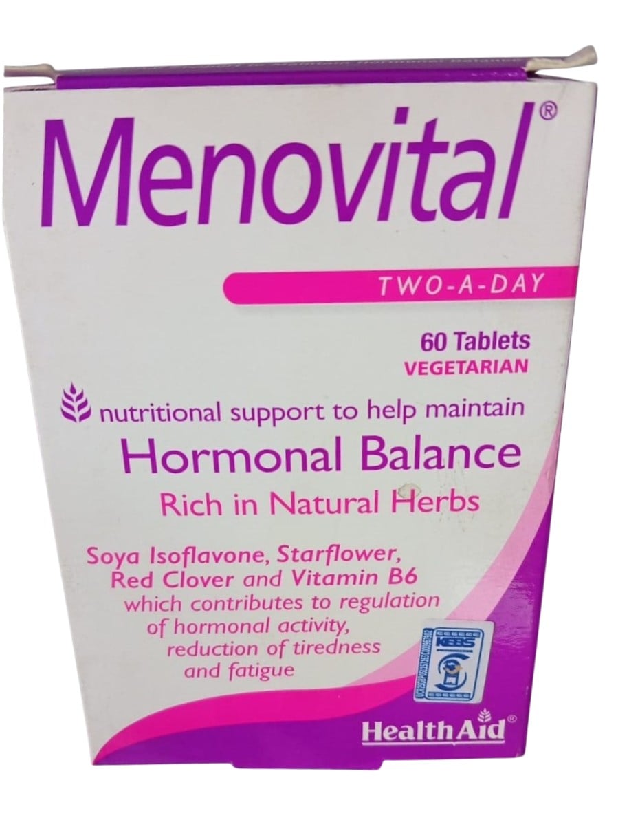 HEALTH AID MENOVITAL TABLETS 60'S