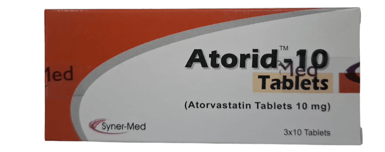 ATORID 10MG TANLETS 30'S