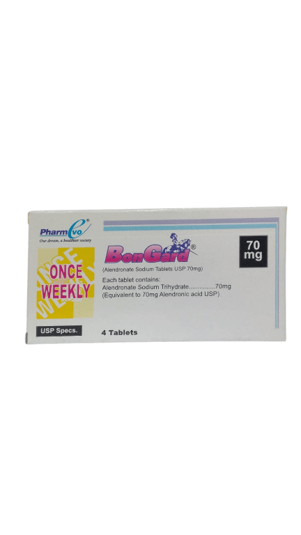 BONGARD [ALENDRONATE] 70MG TABLETS 4'S