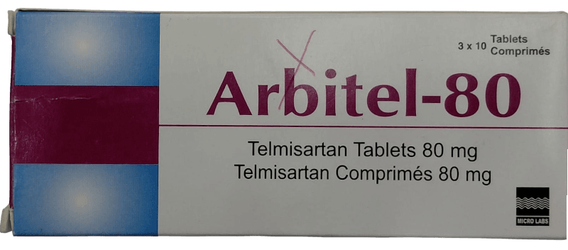 ARBITEL 80MG TABLETS 30'S