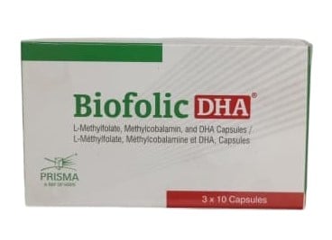 BIOFOLIC DHA CAPSULES, 5X2 PACK