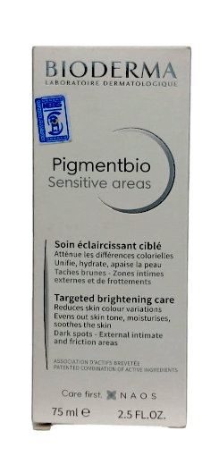 BIODERMA PIGMENTBIO SENSITIVE AREAS 75ML