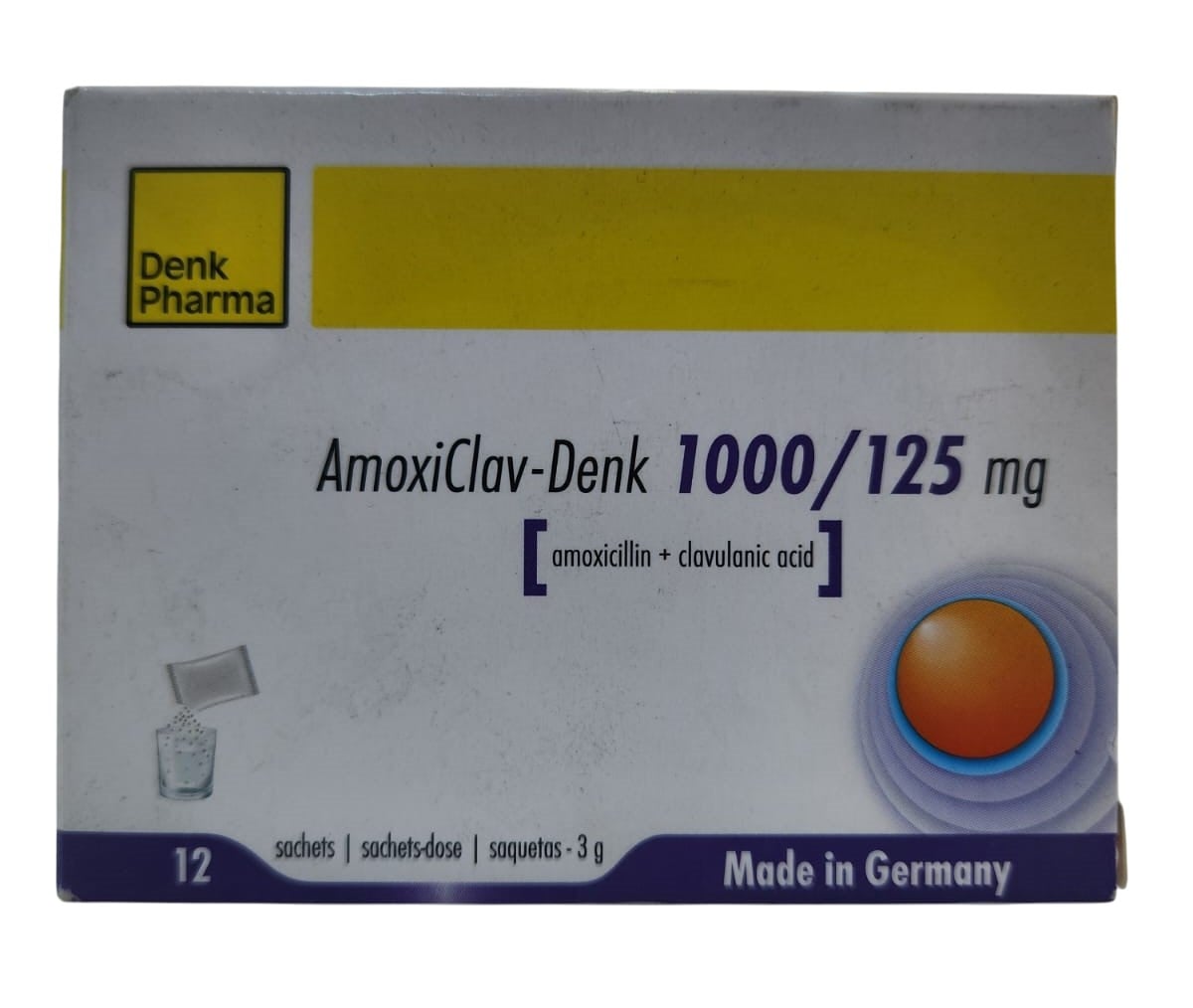 AMOXICLAV DENK 1GMS/125MG SATCHETS 12'S