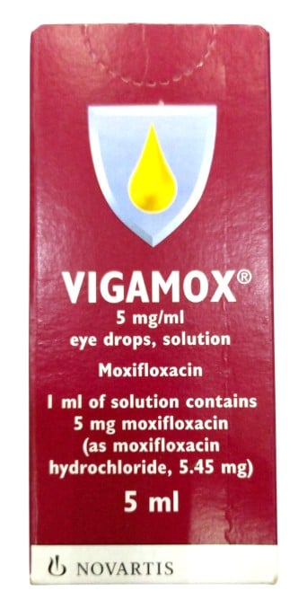 VIGAMOX 0.5% E/D