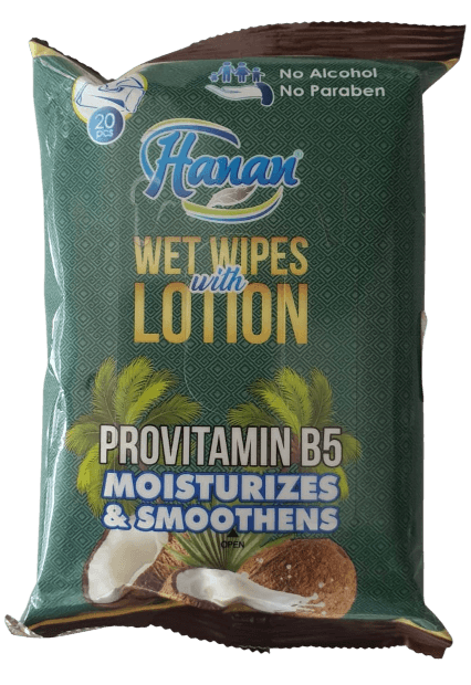 HANAN WET WIPES WITH LOTION