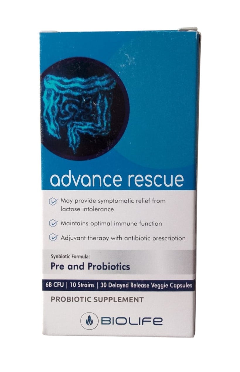 AVALIFE BIOLIFE Advance Rescue Capsules, 30 Count