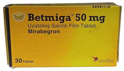Betmiga 50mg tabs  30s