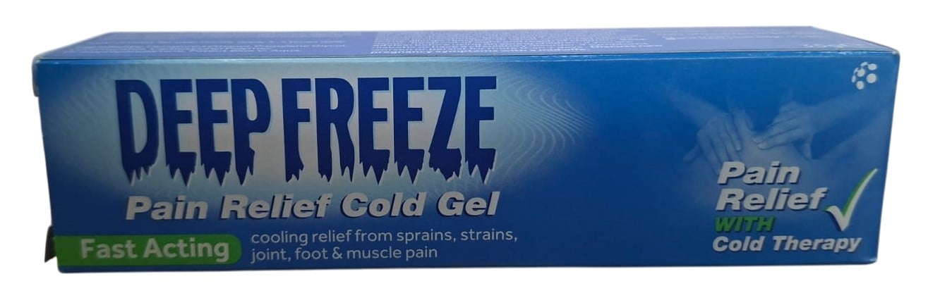 DEEP FREEZE PAIN RELIEF COLD GEL 100GMS