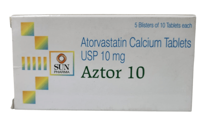 AZTOR 10MG TABLETS 10'S