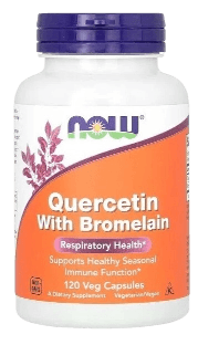 NOW QUERCETIN WITH BROMELAIN