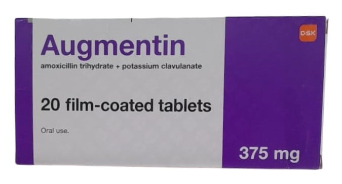 AUGMENTIN 375MG TABS