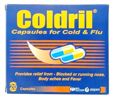 COLDRIL CAPS 20'S