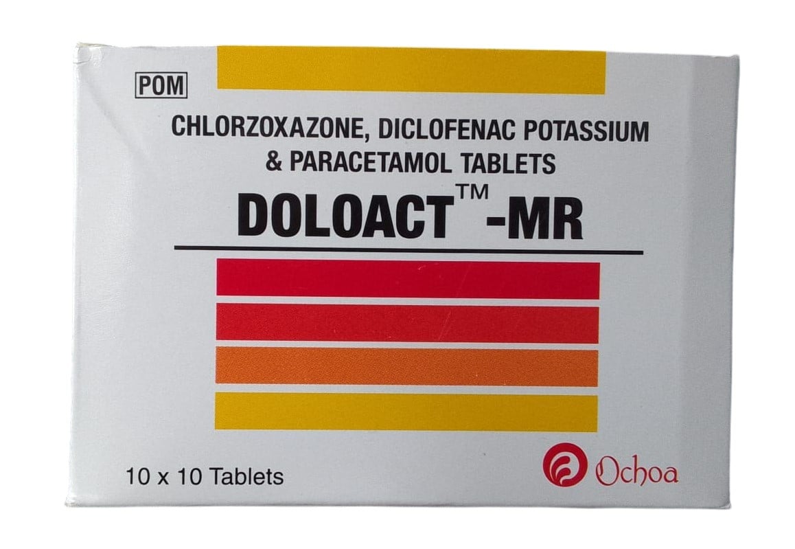 DOLOACT MR TABS 100'S