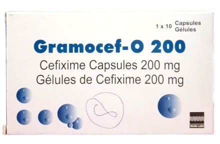 GRAMOCEF O 200MG