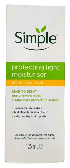SIMPLE PROTECT LIGHT MST SPF15