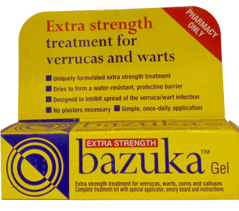 BAZUKA EXTRA STRENGTH GEL 5GMS YELLOW