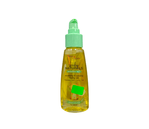 NICE & LOVELY SOOTHING & CALMING BABY OIL 100ML